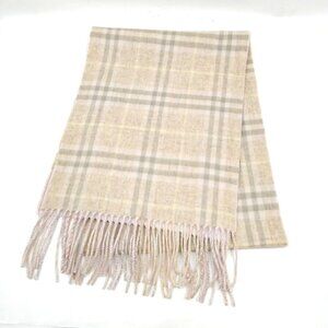 Burberrys Scarf Beiges Cashmere 100% mon-375-091125